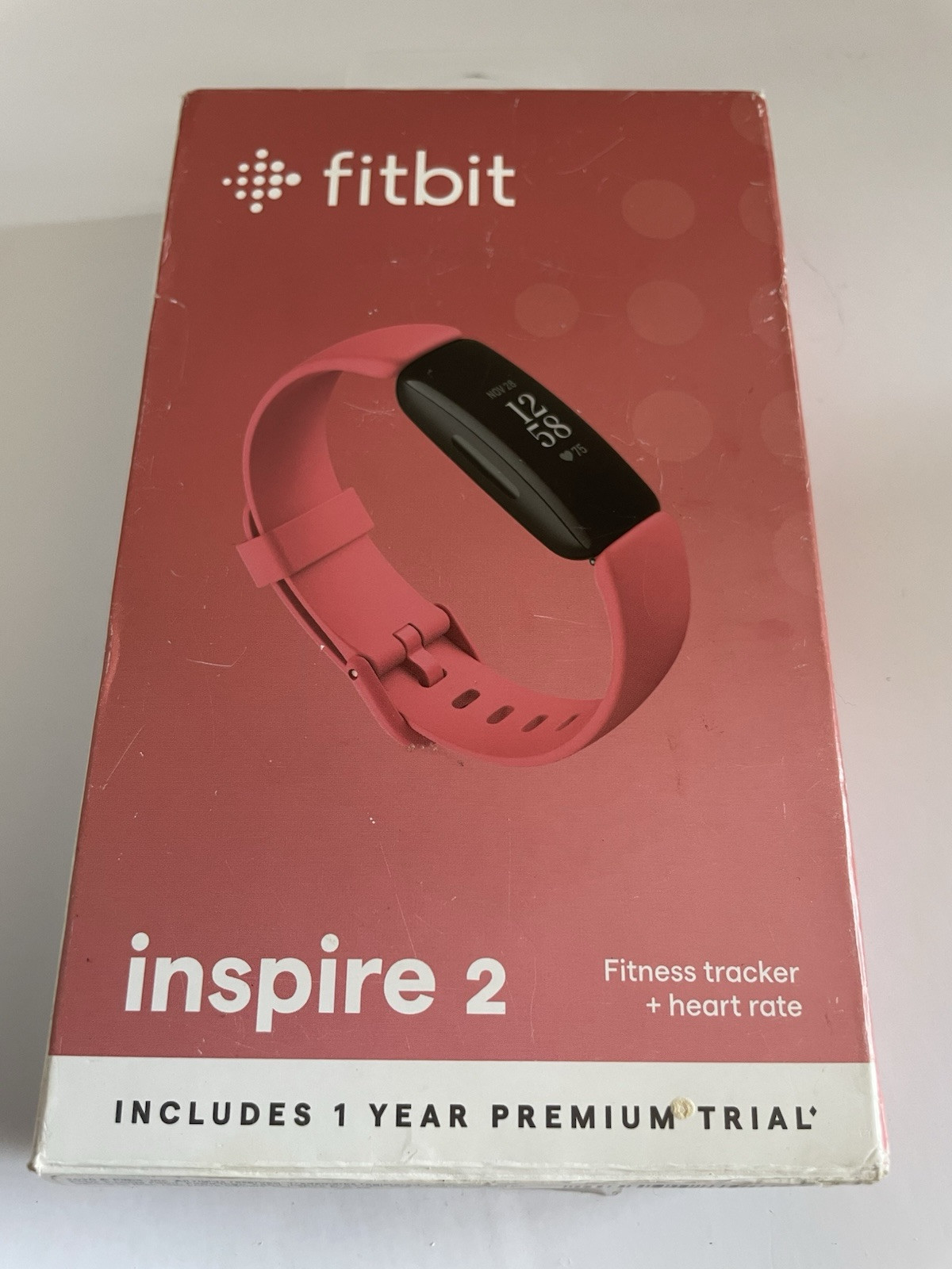 Fitbit Inspire 2 Fitness Tracker with Heart Rate in Desert Rose Brand New-image