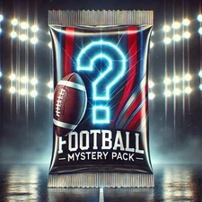 FOOTBALL Card Mystery Hot Pack! 10 Cards 1 Hit And One Auto/Mem/numbered Per
