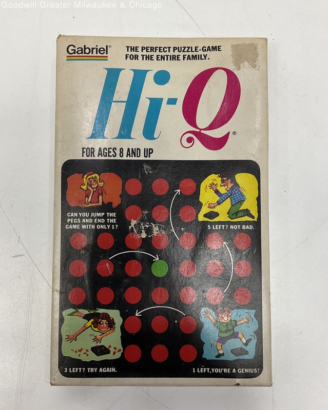 Vintage Gabriel Hi-Q Game No. 7120