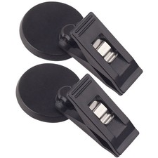 2 Pcs Car Parking Permit Holder Ticket Cards Storage Clip Windshield
