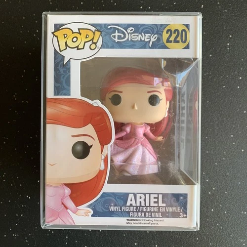 Ariel Glitter Error Funko Pop #220 - Disney - The Little Mermaid - w/ Protector