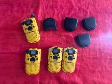 Lot Of  4 Motorola Talkabout 2-250 & 2-200 Walkie Talkie Two Way Radio FOR PARTS