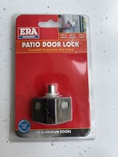 Perno di spinta serratura porta patio epoca per maggiore sicurezza su porte scorrevoli - Marrone