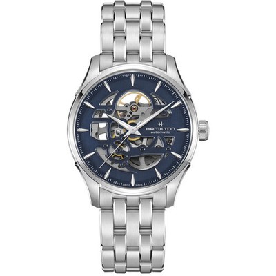 Hamilton Skeleton Automatic 40 MM Blue Dial Watch H42535141