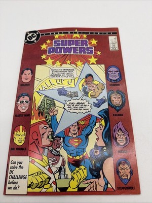 Super Powers #2 October 1986 DC Comics (Bagged / Boarded)