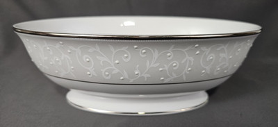 Lenox Opal Innocence Oval Vegetable Bowl Bone China USA Classics Collection 9.5''
