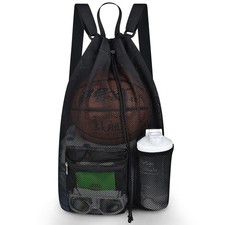 Large Drawstring Backpack Men Women Athletic Gym Sports Workout Beach Travel