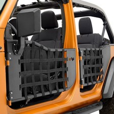 Tubular Door Set Side View Mirror Pair for 2018 2022 Wrangler JL 4 Door