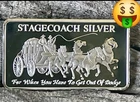 💥🤑🤑🤑👀Stagecoach Design German Silver Bar 💥1 oz Breaker Bar