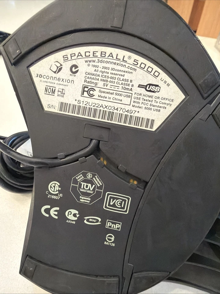 3DCONNEXION Spaceball 5000 Vintage 3D Controller - Image 4 of 4