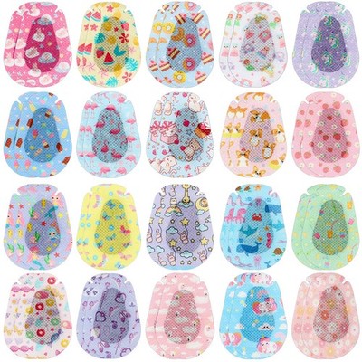 40 Pcs Adhesive Eye Patches for Kids Girls Cute Toddler Eye Patch Bulk Colorf...