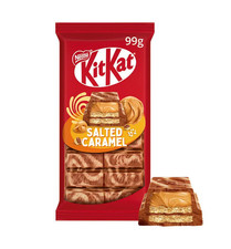 KitKat - Nestl - Kit Kat Salted Caramel bar - 8 x 3.49oz / 99gr bars