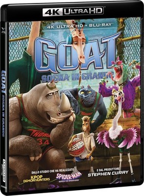 Blu-ray - Goat: Dream In Big (4K Ultra HD+Blu-Ray Hd) 2026 - Sony Pictures 