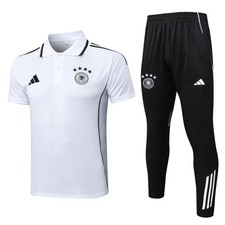 Men s ArgentMen s Germany Polo Shirt Pants Set Casual Sport Tracksuit Outfit S