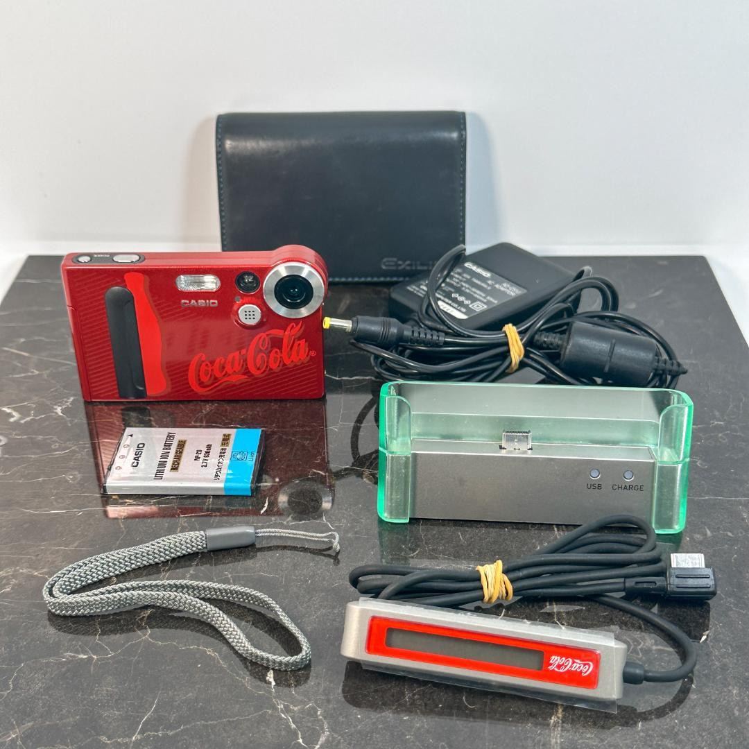 Casio Ex-M1 Exilim Coca-Cola Specification Red | eBay Casio Ex-M1 Exilim Coca-Cola Specification Red | eBay
