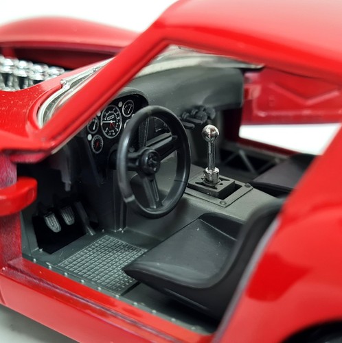 Modellino auto Burago 1/24 Ferrari 250 GTO 1962 rosso pressofuso - Foto 5 di 7