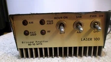 Pride Laser 150 Amateur Radio Bi Linear Amplifier 80-10 Mtr working