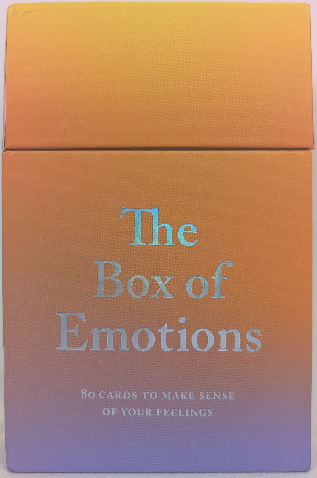 The Box Of Emotions 80 Cards To Make Sense Of Your Feelings Wellcome Collection