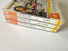Capcom vs SNK Millennium 2000 Millionaire 2001 Dreamcast 2 Game Set NTSC-J Japan