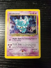 Misdreavus Neo Revelation Holo Card 11/64 Unlimited Edition Pokemon Card on eBay