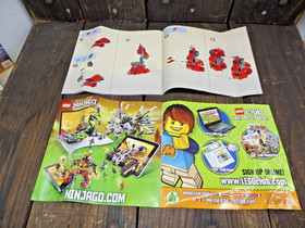 LEGO 9448 Ninjago Samurai Mech 1 & 2 Retired **INSTRUCTION MANUALS ONLY