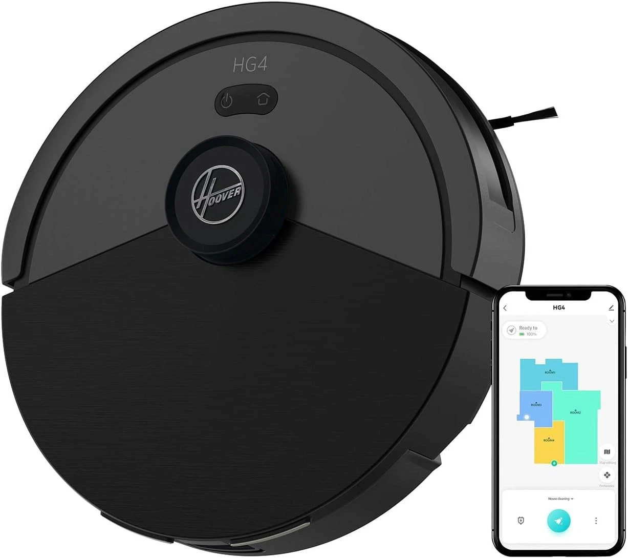 Hoover Robot Vacuum Cleaner Dry HG4 - HG410D Black New SEALED RRP £249