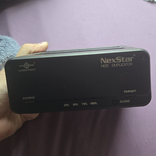 Vantec NexStar HDD Duplicator Dual-Bay SATA 2.5/3.5in Hard Drive Duplicator