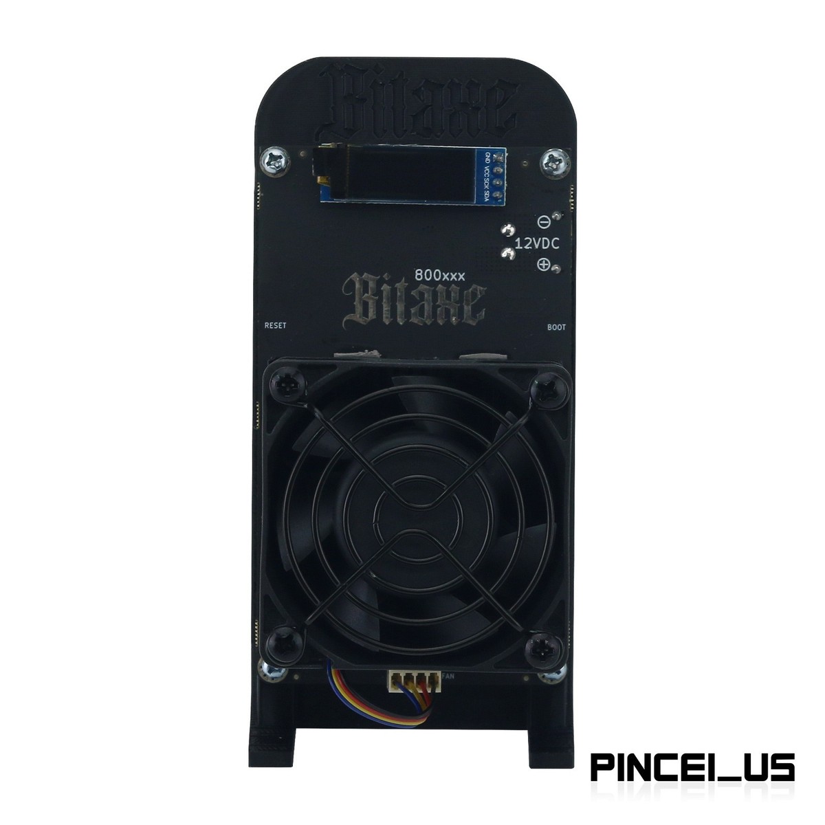 【Sサイズ】BTC 2インチ Fast Short Bitaxe GT800 2.5TH/s 60W Silent Bitcoin Miner 2xBM1370 for SHA-256