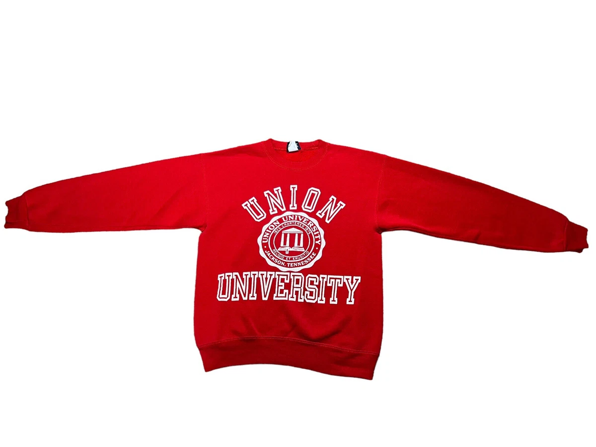 Vintage Union University Crewneck Sweatshirt JanSPORT Made In USA M Red