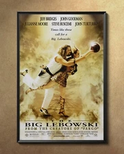 The Big Lebowski 1998 Movie Poster 24"x36" Glossy Unframed 9858