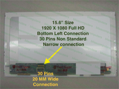 Dell Latitude E6510 E5510 15.6'' LAPTOP LED Display Screen LP156WF1-TPB1 FHD
