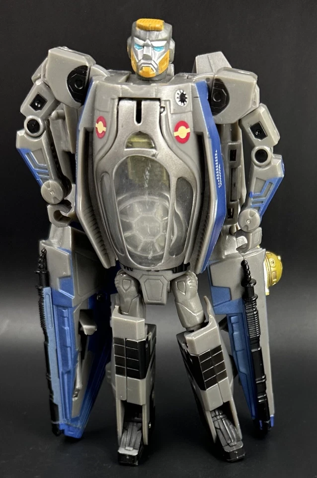 Transformers Star Wars OBI WAN Crossovers 2008 Near Complete Jedi Starfighter  - Image 4 of 4