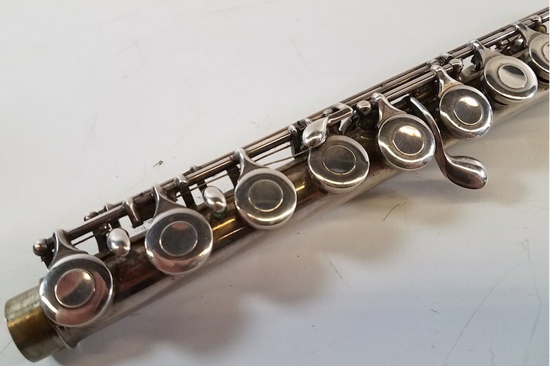 Boosey & Hawkes London Emperor flute with case, England, Very Good