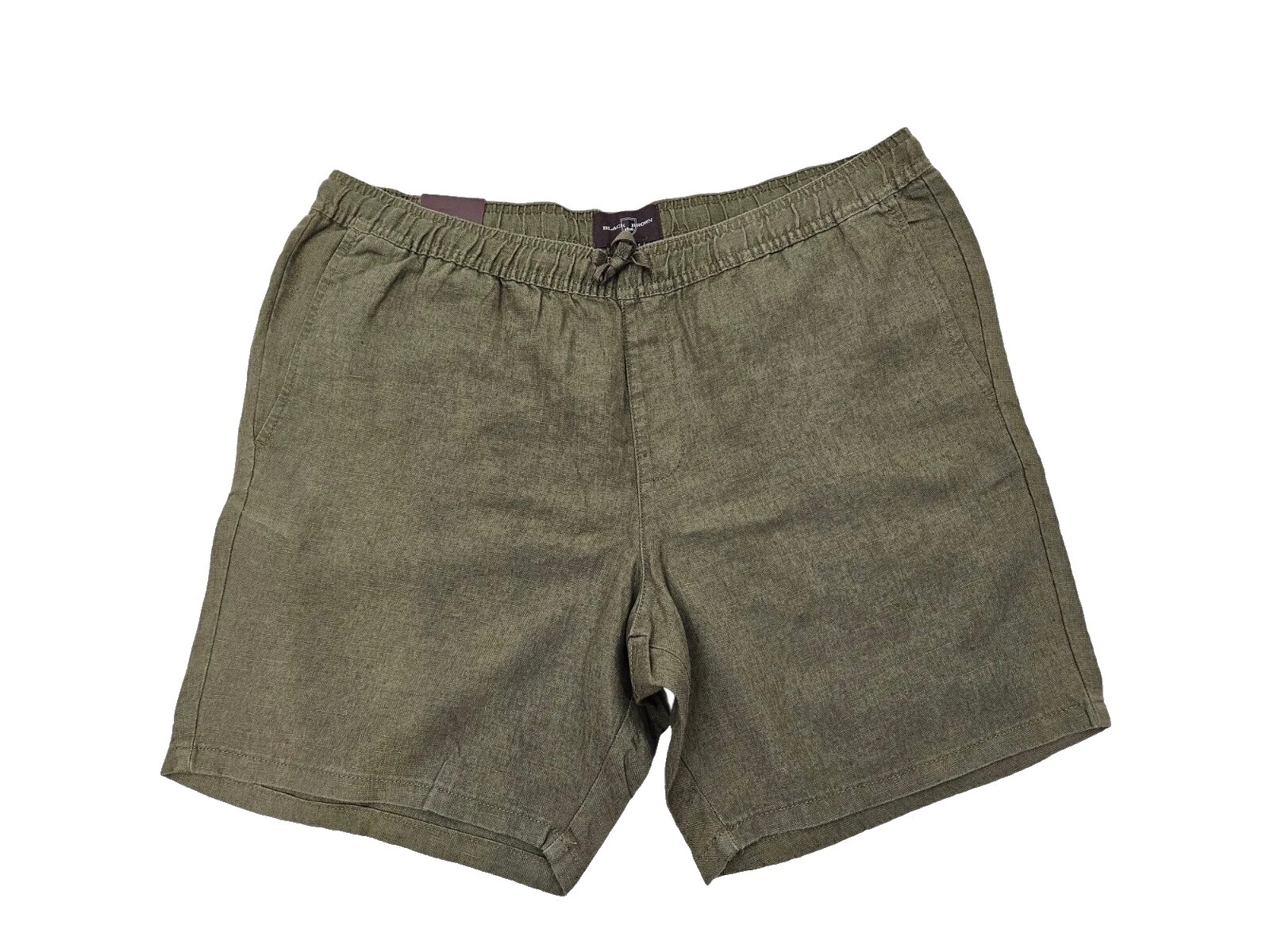 Brown Linen Shorts for Men