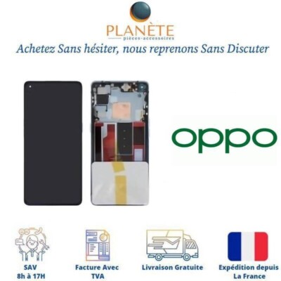 BAILI RFID Blocking Coque pour Oppo Reno3 Pro 5G/Find X2 Neo, Béquille
