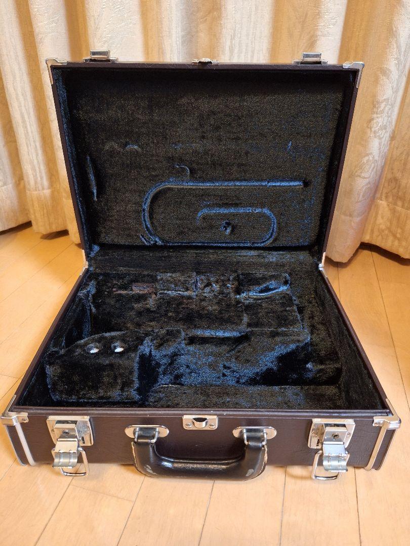 YAMAHA YCR-733 Cornet Silver Plated with Hard Case Mouthpiece for