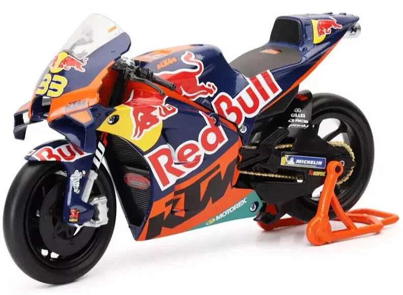 NEW RAY 1:12 KTM RC16 MOTORCYCLE #33 BRAD BINDER RED BULL OUT OF PRODUCTION NEW! - Image 2 of 3
