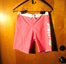 Vintage 1980/90S OP Ocean Pacific PINK YOUTH SHORTS L 10-12