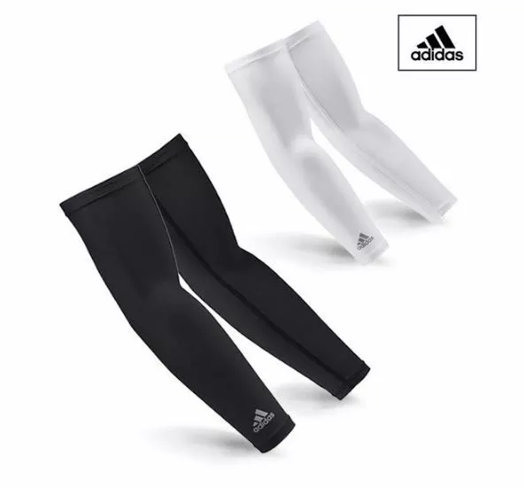 New Adidas Elastic Cool Arm Elbow UV Protection Cover Sleeve Warmer Basketball