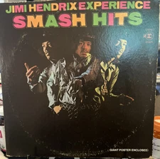JIMI HENDRIX EXPERIENCE "SMASH HITS" (1970) REPRISE MS2025 Vinyl LP VG+