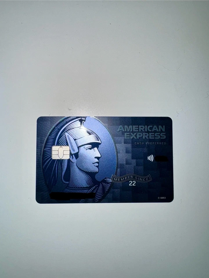American Express Blue Cash Preferred Credit Card. Cancelled. Collectible. - Image 3 of 3