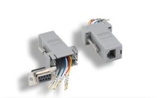 RJ12 Female to DB9 Female Modular