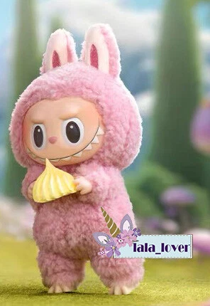 POP MART Labubu The Monsters Etciting Macaron Plüschtier Serie Jalousiebox - Bild 10 von 16