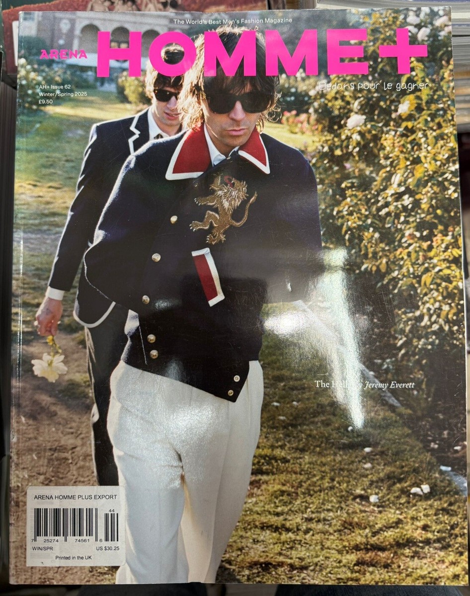 ARENA HOMME PLUS MAGAZINE-ISSUE 62-AUTUMN/WINTER 2025-Brand New