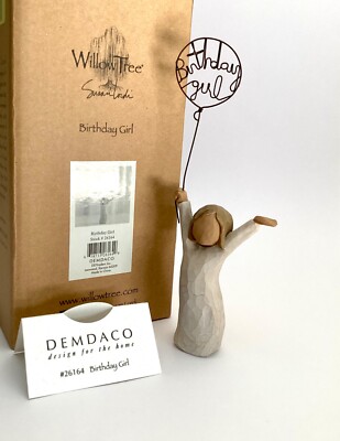 Willow Tree Birthday Girl Figur Top Zustand Verpackt Susan Lordi