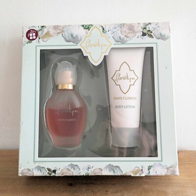 M&S Florentyna White Flowers 30ml Perfume 75ml Body Lotion Marks  Discontinued UK
