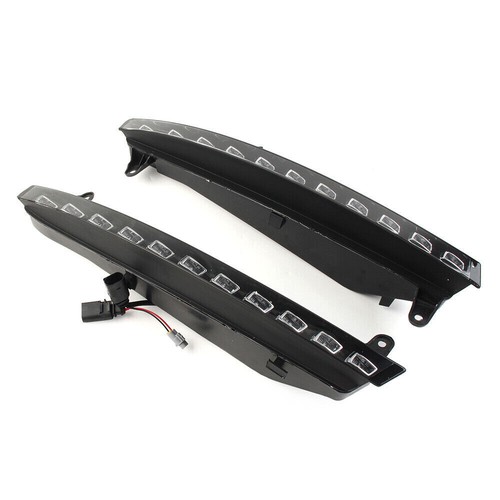 Par de luces antiniebla LED de circulación diurna DRL señales de giro para Audi Q7 2007~2009 - Imagen 6 de 14