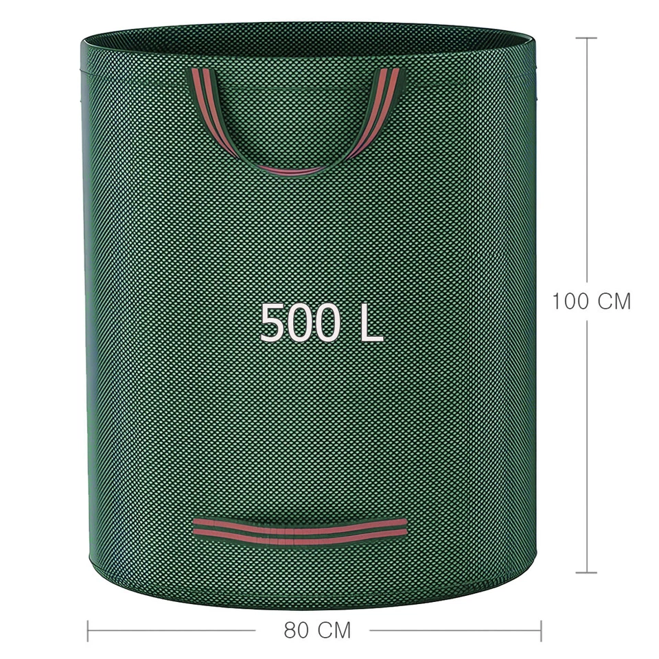500 Liter Gartenabfallsack Gartensack Laubsack Grassack Heckensack Wäschesack - Bild 2 von 4
