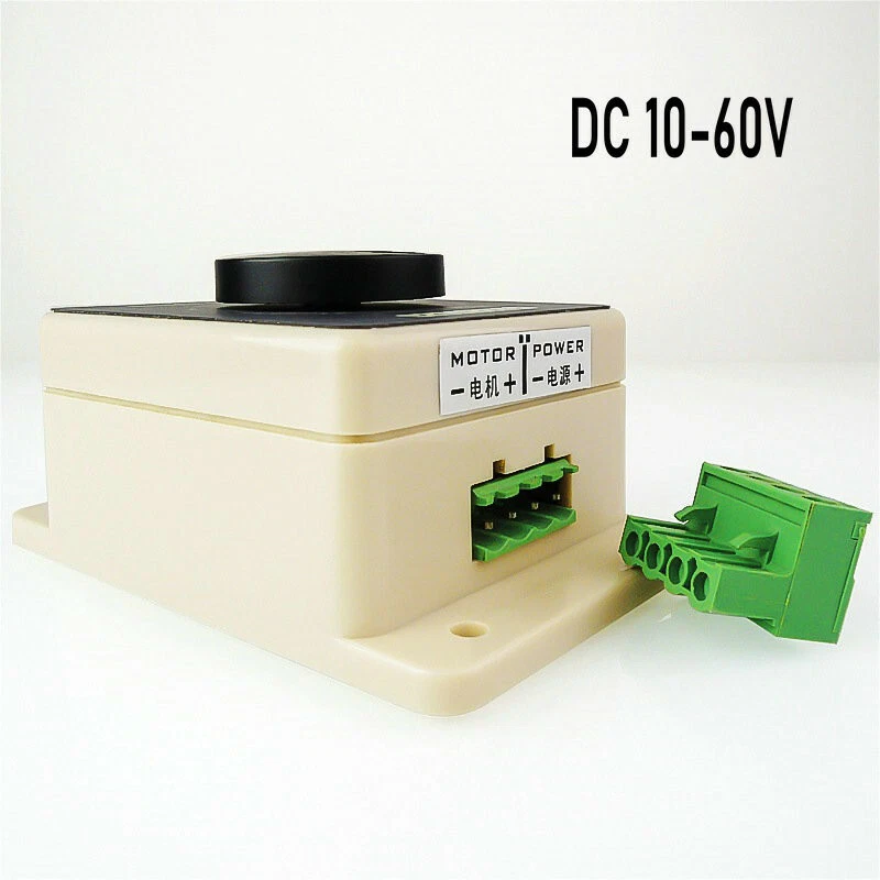 10-60V 20A Pulse Width Modulator PWM Waterproof DC Motor Speed Controller - Image 4 of 4