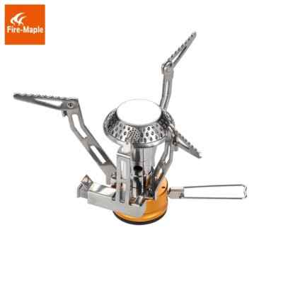 Fire Maple One-Piece Foldable Gas Stove Light Weight Stainless Steel Outdoor Coo